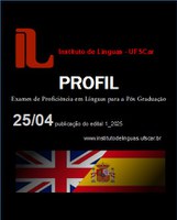 PROFIL - Exames de Proficiência para Pós Graduação - UFSCar